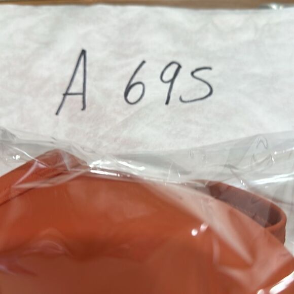 VICTORIA’S SECRET PINK PUSH UP TRIANGLE ORANGE RING SWIMSUIT BIKINI TOP NWT XL‎ - Picture 8 of 8